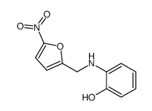 2-[(5-nitrofuran-2-yl)methylamino]phenol Structure