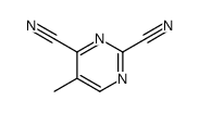 2,4-Pyrimidinedicarbonitrile, 5-methyl- (9CI) Structure