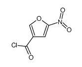 5-nitro-3-furanoyl chloride Structure