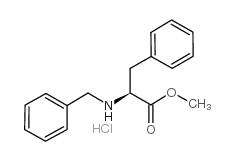 N-(苯基甲基)-L-苯丙氨酸甲酯盐酸盐结构式