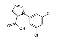 1-(3,5-Dichlorophenyl)-1H-pyrrole-2-carboxylic acid Structure