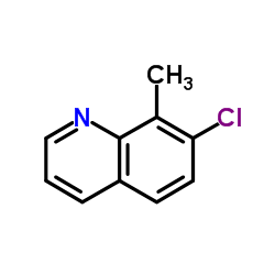 7-氯-8-甲基喹啉结构式