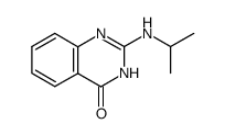 2-(isopropylamino)quinazolin-4(3H)-one结构式