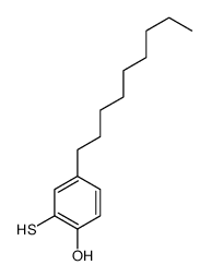 4-nonyl-2-sulfanylphenol Structure