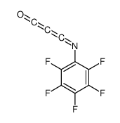 3-(2,3,4,5,6-pentafluorophenyl)iminopropa-1,2-dien-1-one结构式