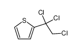 2-(1,1,2-trichloroethyl)thiophene结构式