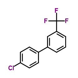 4'-Chloro-3-(trifluoromethyl)biphenyl Structure