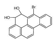 (4R,5R)-6-bromo-4,5-dihydrobenzo[a]pyrene-4,5-diol结构式