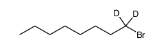 1-bromooctane-1,1-d2结构式