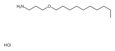 3-decoxypropan-1-amine,hydrochloride结构式