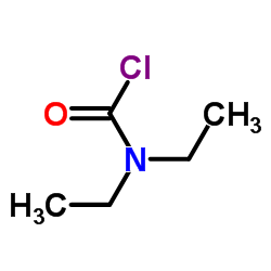 Diethylcarbamic chloride Structure
