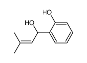 2-(1-Hydroxy-3-methyl-but-2-enyl)-phenol结构式