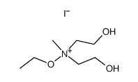 Ethoxy-bis(2-hydroxyethyl)methylammonium结构式
