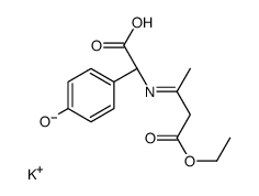 potassium (R)-[(3-ethoxy-1-methyl-3-oxopropylidene)amino](4-hydroxyphenyl)acetate picture
