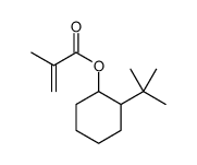 2-(1,1-dimethylethyl)cyclohexyl methacrylate Structure