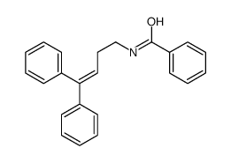 N-(4,4-diphenylbut-3-enyl)benzamide结构式