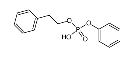 Phenyl-β-phenethyl-phosphat Structure