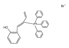 {1-[1-(2-Hydroxy-phenyl)-meth-(Z)-ylidene]-allyl}-triphenyl-phosphonium; bromide Structure