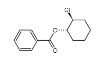 trans-1-benzoyloxy-2-chlorocyclohexane结构式