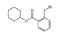 cyclohexyl 2-(bromomethyl)benzoate结构式