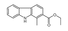 ethyl 1-methyl-9H-carbazole-2-carboxylate结构式