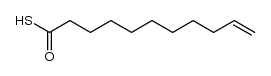 undec-10-enethioic S-acid结构式
