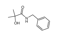 2-hydroxy-2-methyl-N-benzylpropanamide结构式