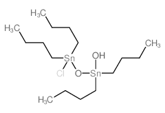 dibutyl-chloro-tin; dibutyltin; dihydrate Structure