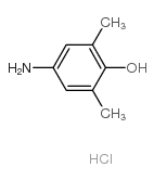 4-amino-2,6-xylenol hydrochloride结构式