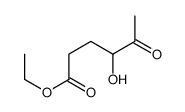 ethyl 4-hydroxy-5-oxohexanoate结构式