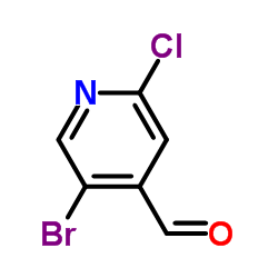 5-Bromo-2-chloroisonicotinaldehyde Structure