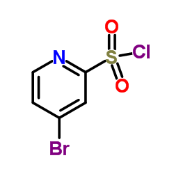 4-Bromo-2-pyridinesulfonyl chloride Structure