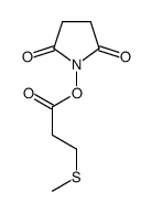 (2,5-dioxopyrrolidin-1-yl) 3-methylsulfanylpropanoate Structure