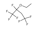 2-ethoxy-3,3-dihydroperfluorobutane结构式
