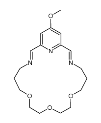 1(4)-methoxy-7,10,13-trioxa-3,17-diaza-1(2,6)-pyridinaoctadecacyclophan-2,17-diene Structure