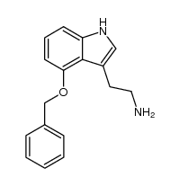 2-(4-(benzyloxy)-1H-indol-3-yl)ethanamine Structure