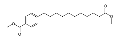 methyl 4-(11-methoxy-11-oxoundecyl)benzoate结构式