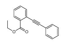 ethyl 2-(2-phenylethynyl)benzoate Structure