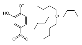 2-hydroxy-4-nitrophenolate,tetrabutylazanium结构式