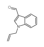 1-烯丙基-1H-吲哚-3-甲醛结构式