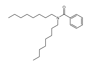 N-benzoyl-n-dioctylamine Structure