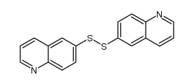 6,6'-bisquinolinyl disulfide Structure