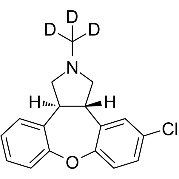 Asenapine-d3结构式