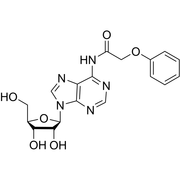 N6-Phenoxyacetyladenosine结构式