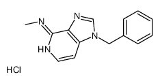1-benzyl-N-methylimidazo[4,5-c]pyridin-4-amine,hydrochloride Structure