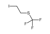 1-Iodo-2-[(trifluoromethyl)sulfanyl]ethane结构式