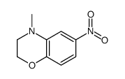 4-methyl-6-nitro-2,3-dihydro-1,4-benzoxazine结构式