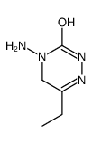 4-amino-6-ethyl-2,5-dihydro-1,2,4-triazin-3-one Structure