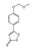 5-(4-(methoxymethoxy))-3H-1,2-dithiole-3-thione结构式