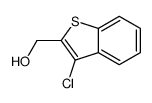 (3-氯苯并[b]噻吩-2-基)甲醇结构式